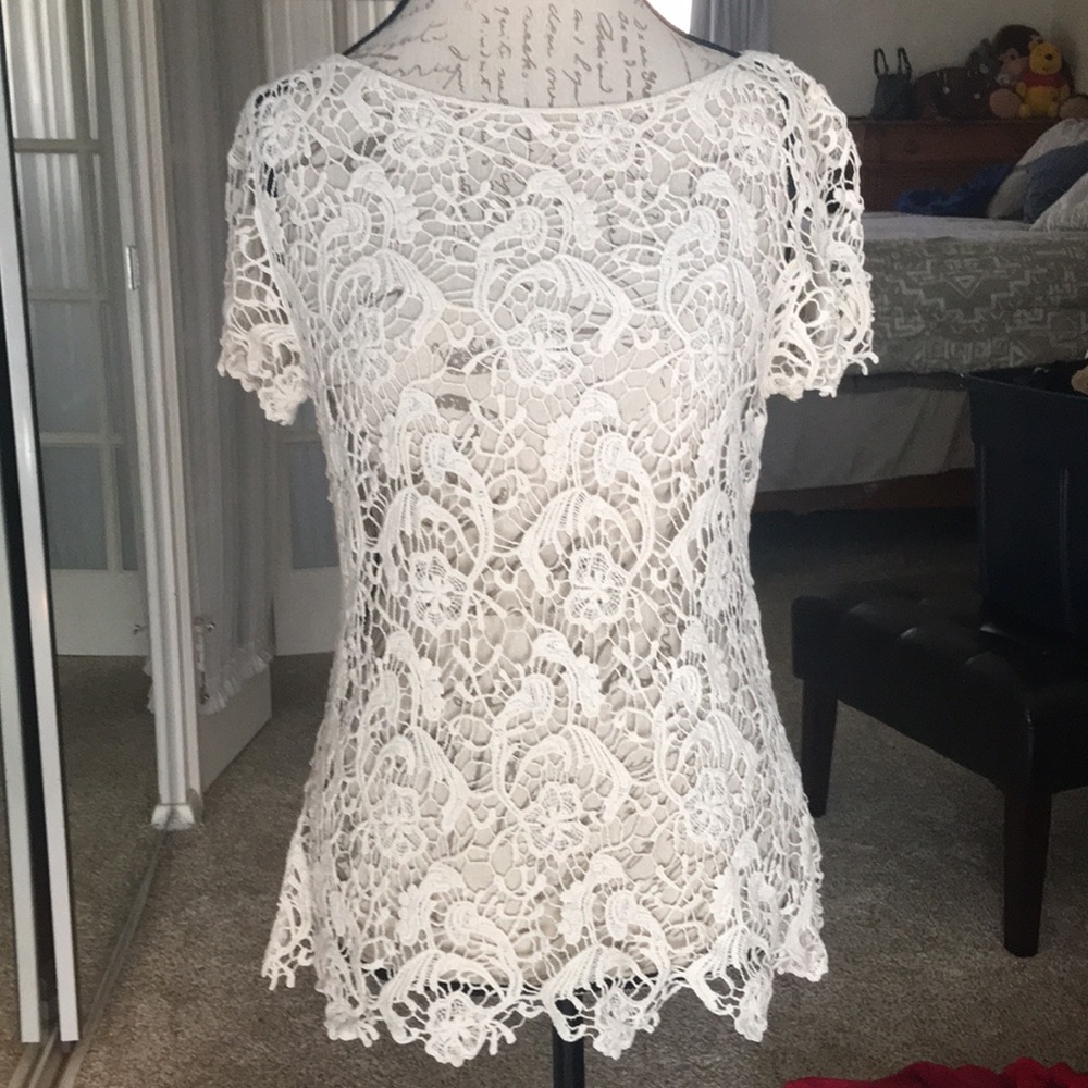 Crochet stretch top from Maurice’s ❤️